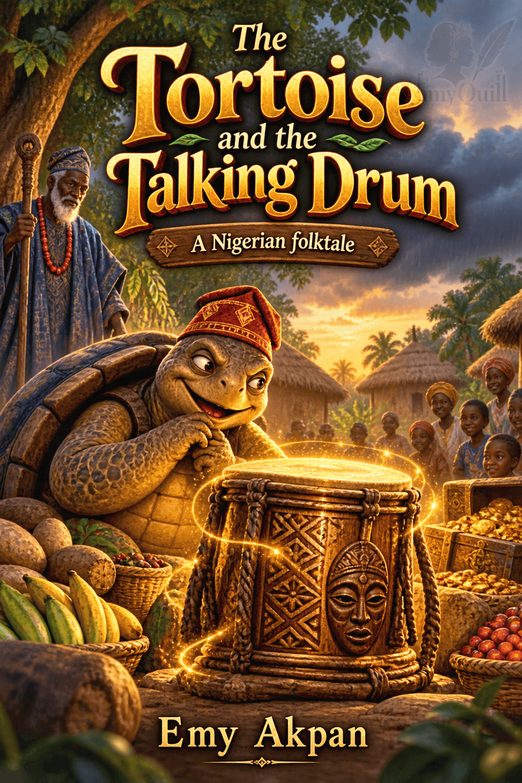 AN AFRICAN FOLKTALE: The Tortoise and the Talking Drum
