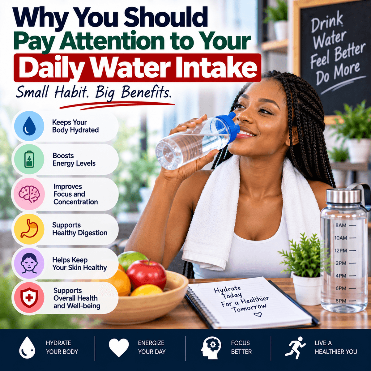 Why You Should Pay Attention to Your Daily Water Intake