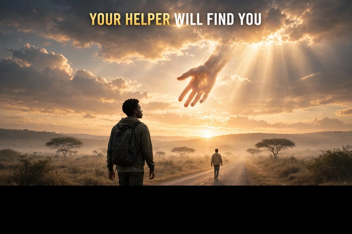 Your helper will find you 😎