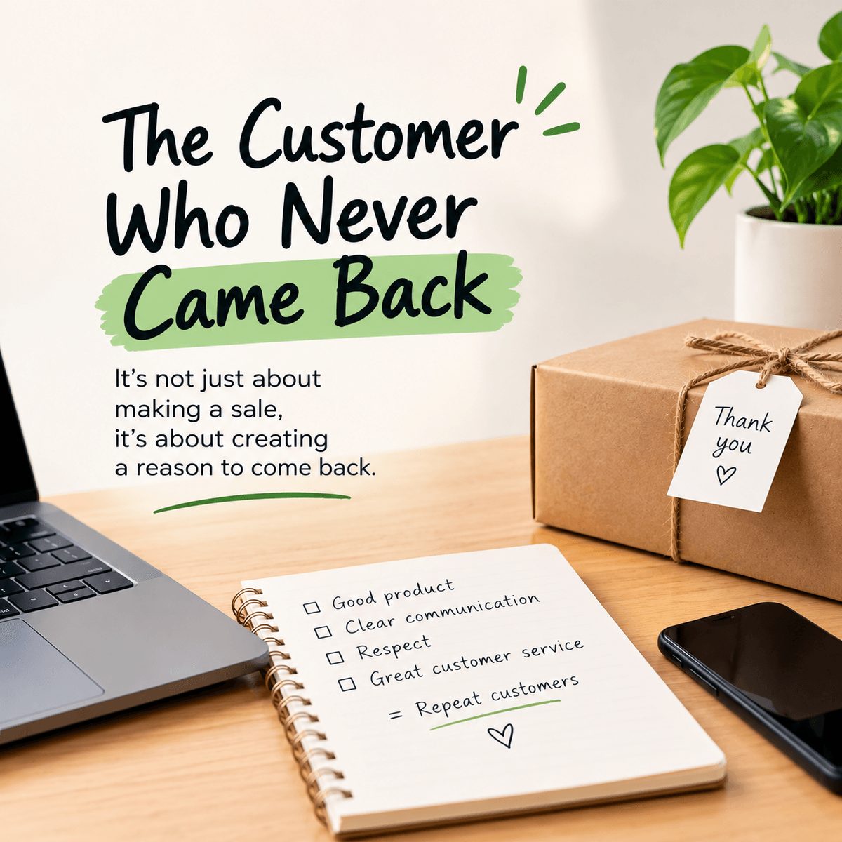 The Customer Who Never Came Back