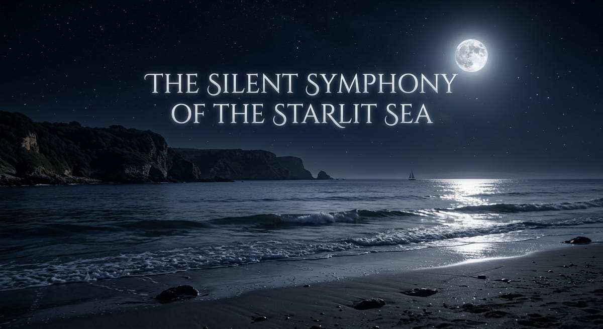The Silent Symphony of the Starlit Sea