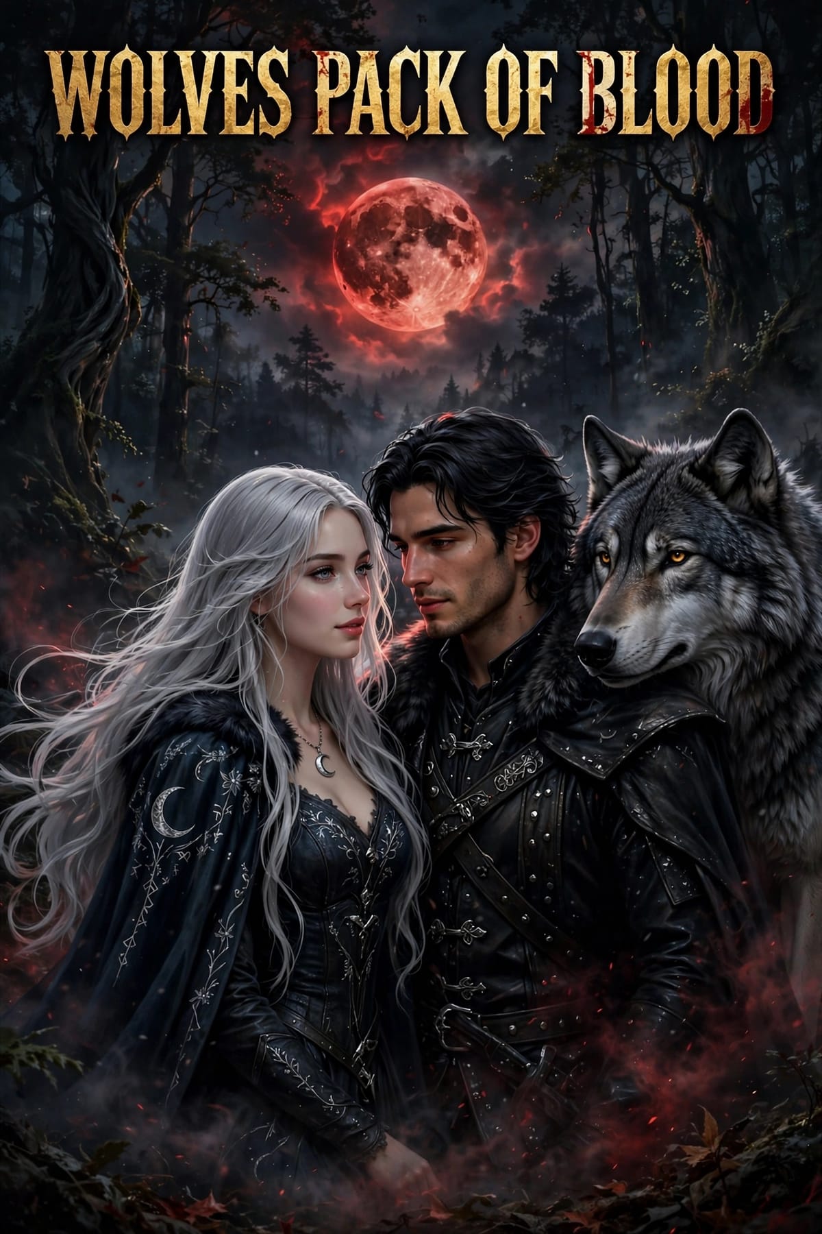 Wolves pack of blood