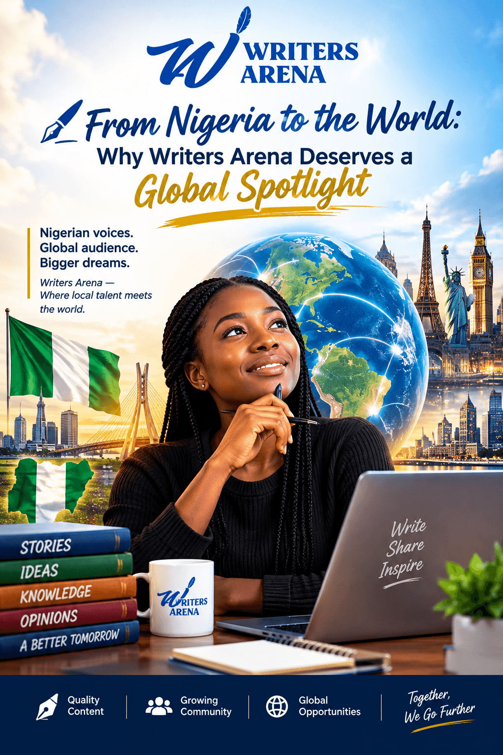 ✍️ From Nigeria to the World: Why Writers Arena Deserves a Global Spotlight
