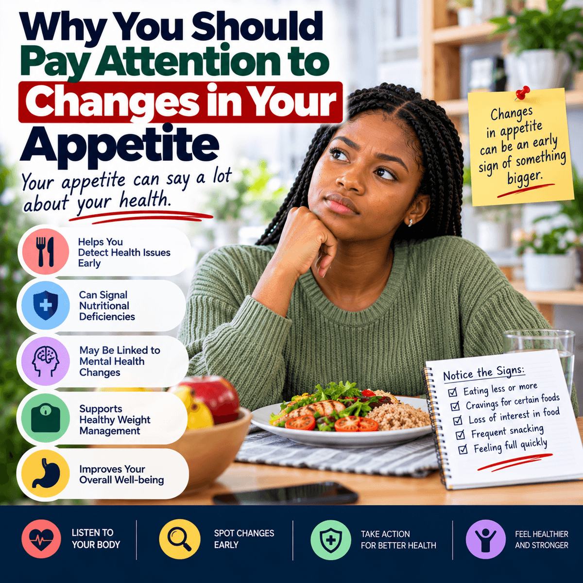 Why You Should Pay Attention to Changes in Your Appetite