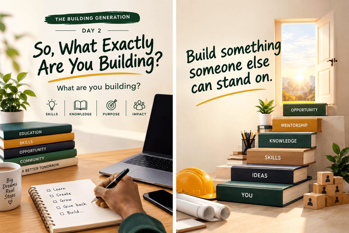 THE BUILDING GENERATION — DAY 2