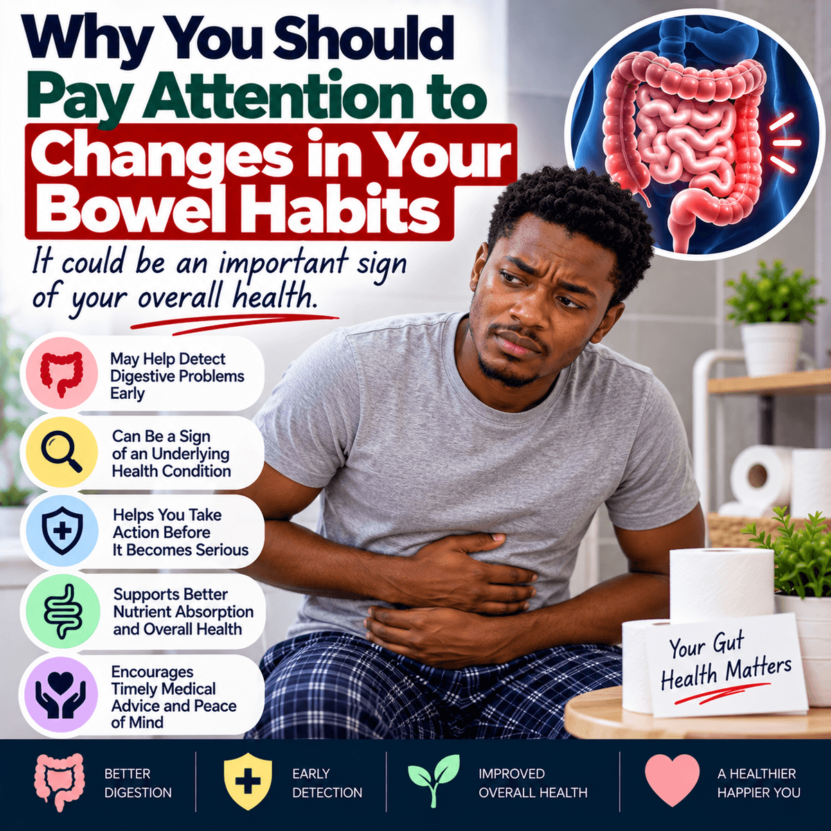 Why You Should Pay Attention to Changes in Your Bowel Habits