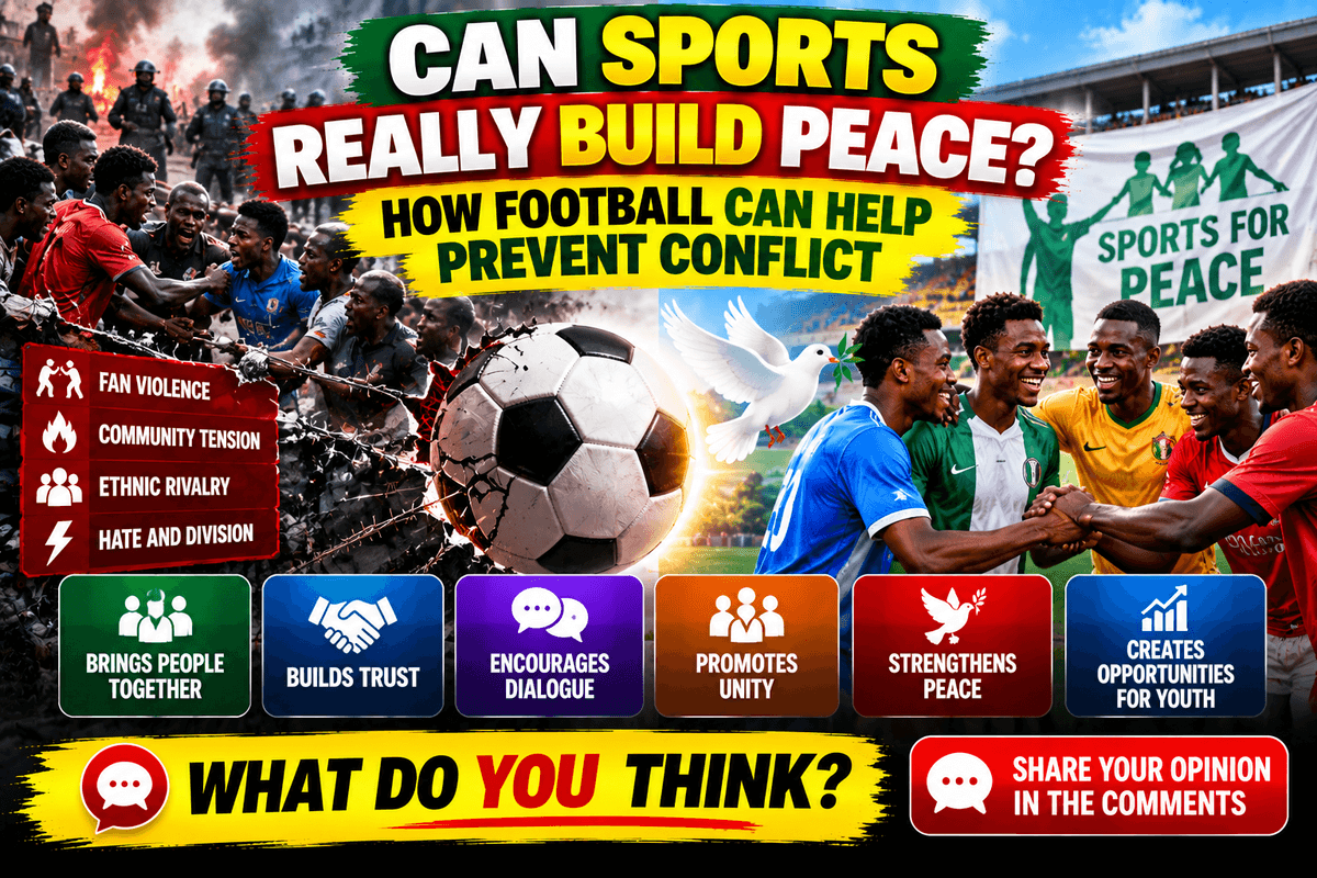 Can Sports Really Build Peace? How Football Can Help Prevent Conflict
