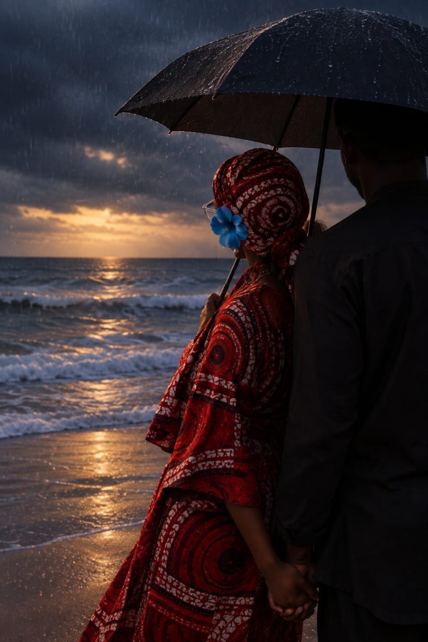 WHEN THE STORM BECAME BEAUTIFUL AT THE IRONY THAT CLAPPED BACK AT THE DANCE OF A RAIN