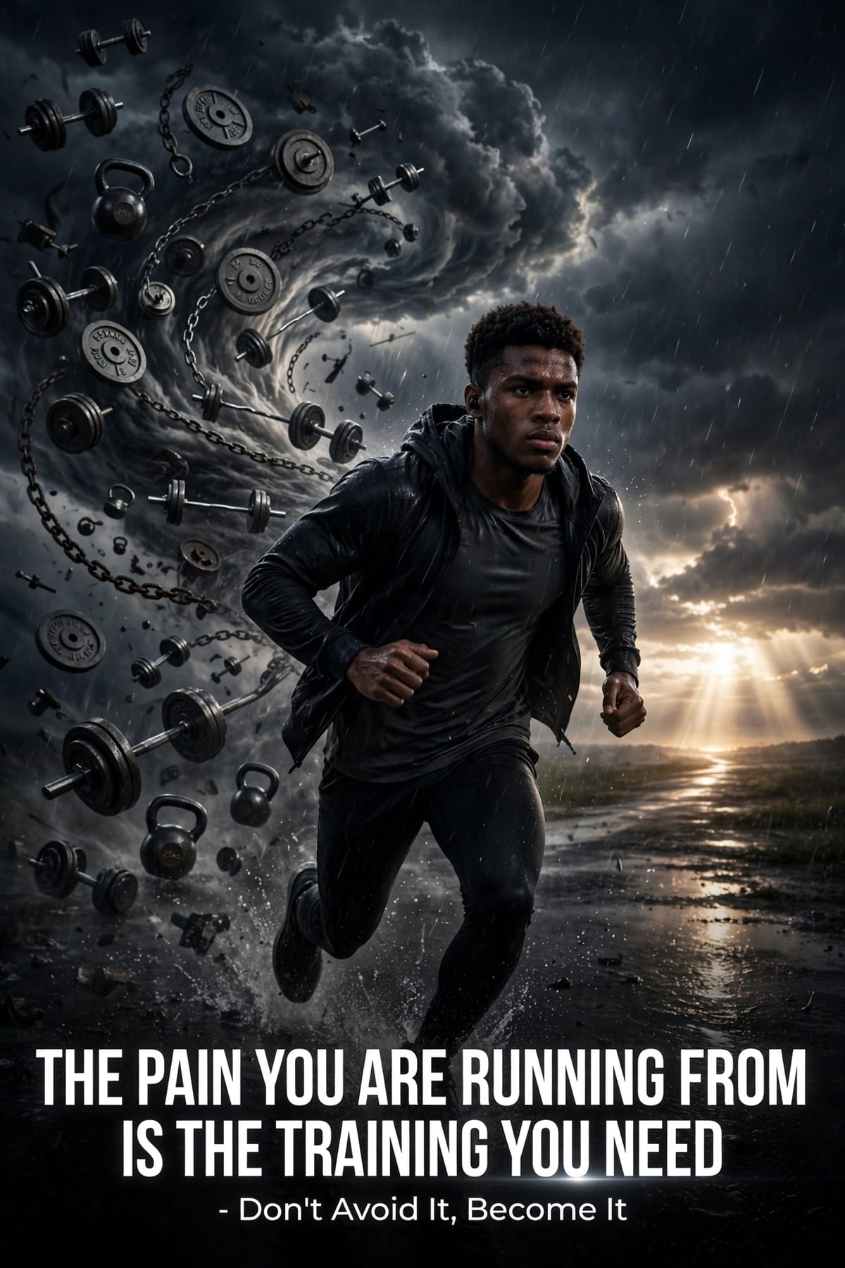 The pain you are running from is the training you need