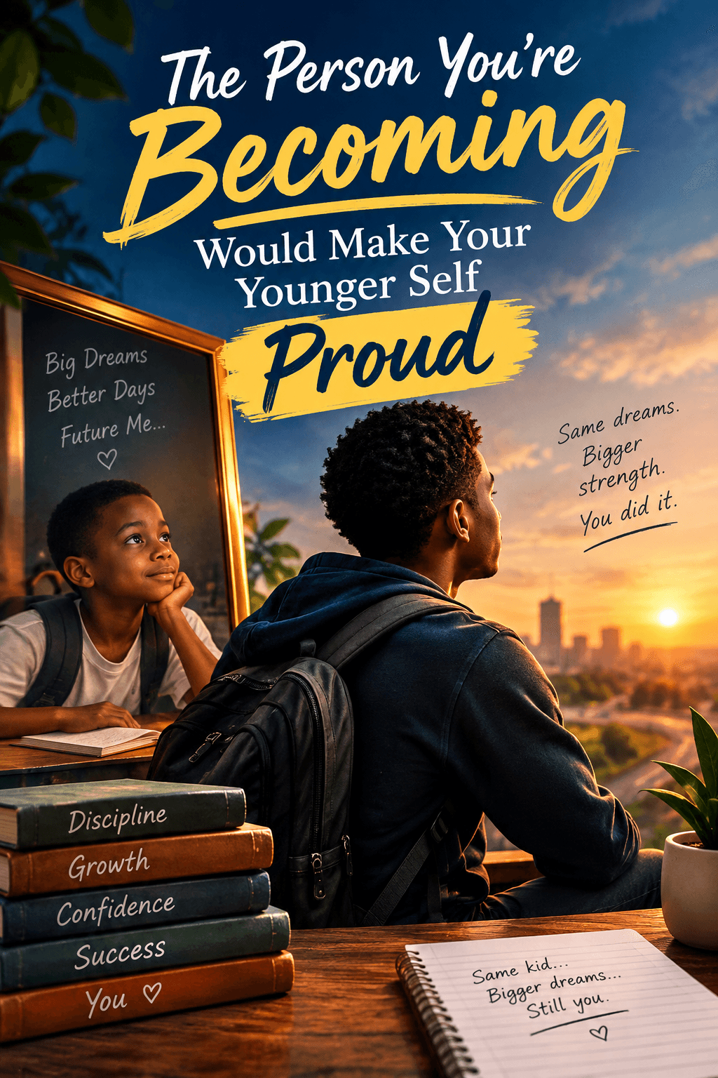 The Person You’re Becoming Would Make Your Younger Self Proud