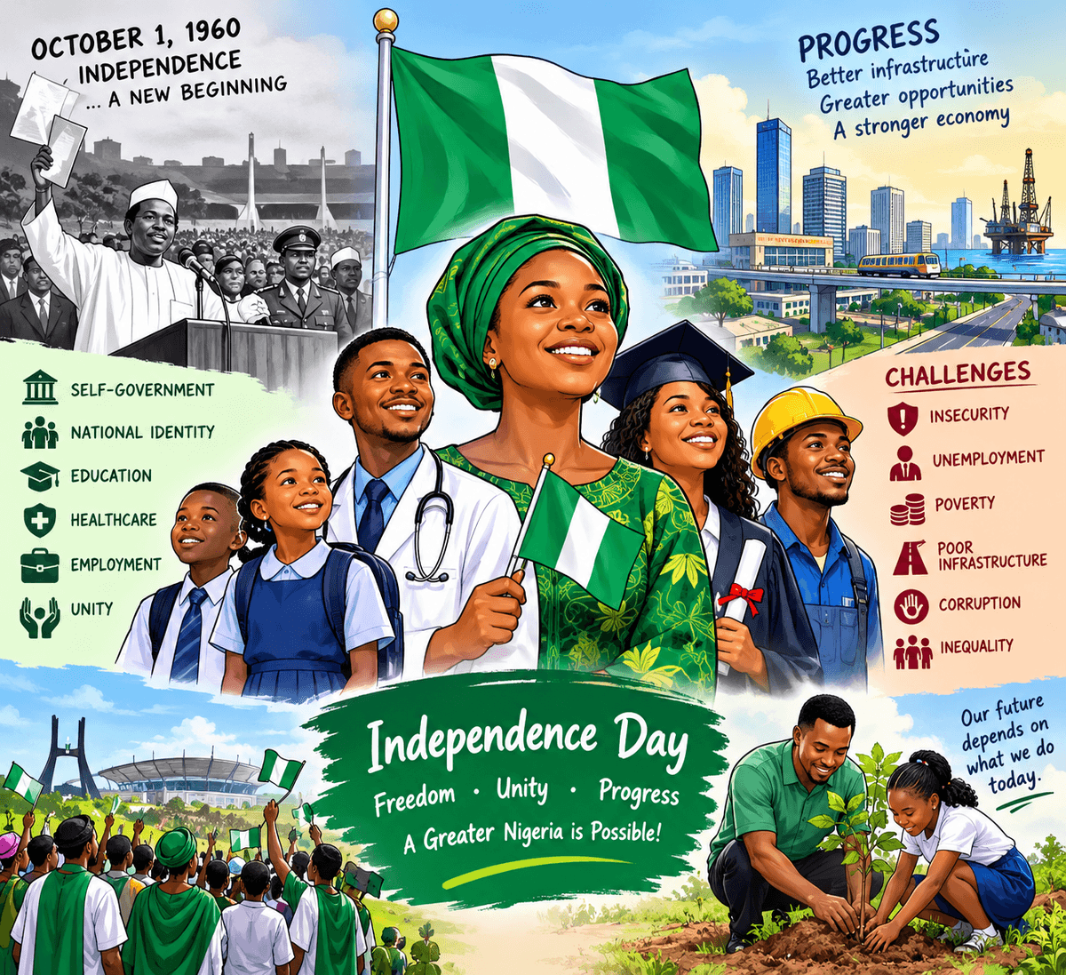 What has Independence Day provided Nigerians since 1960?