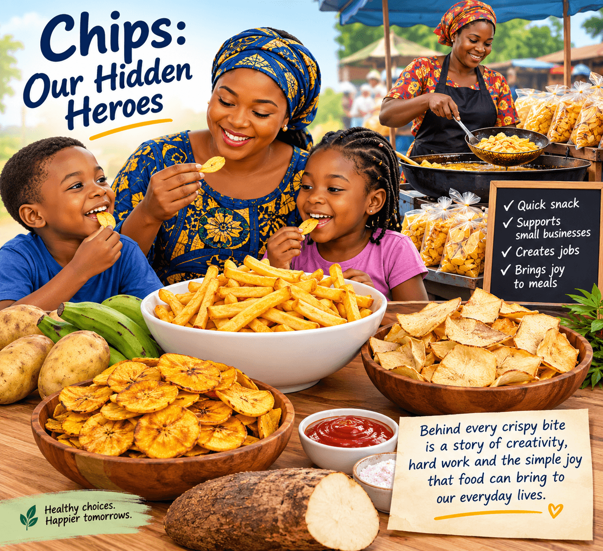 Chips are our secret heroes.