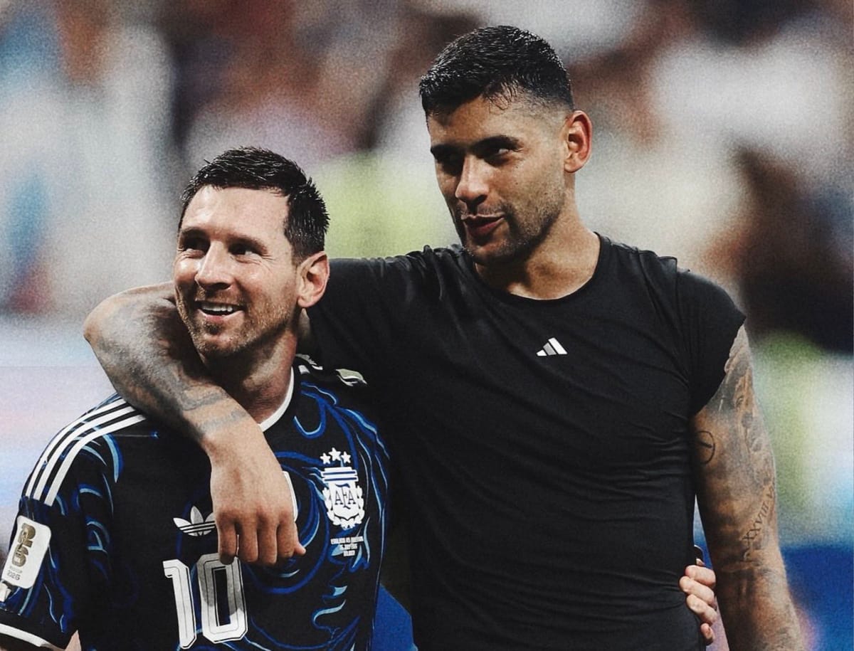 Cuti Romero Hails Lionel Messi as the Greatest of All Time