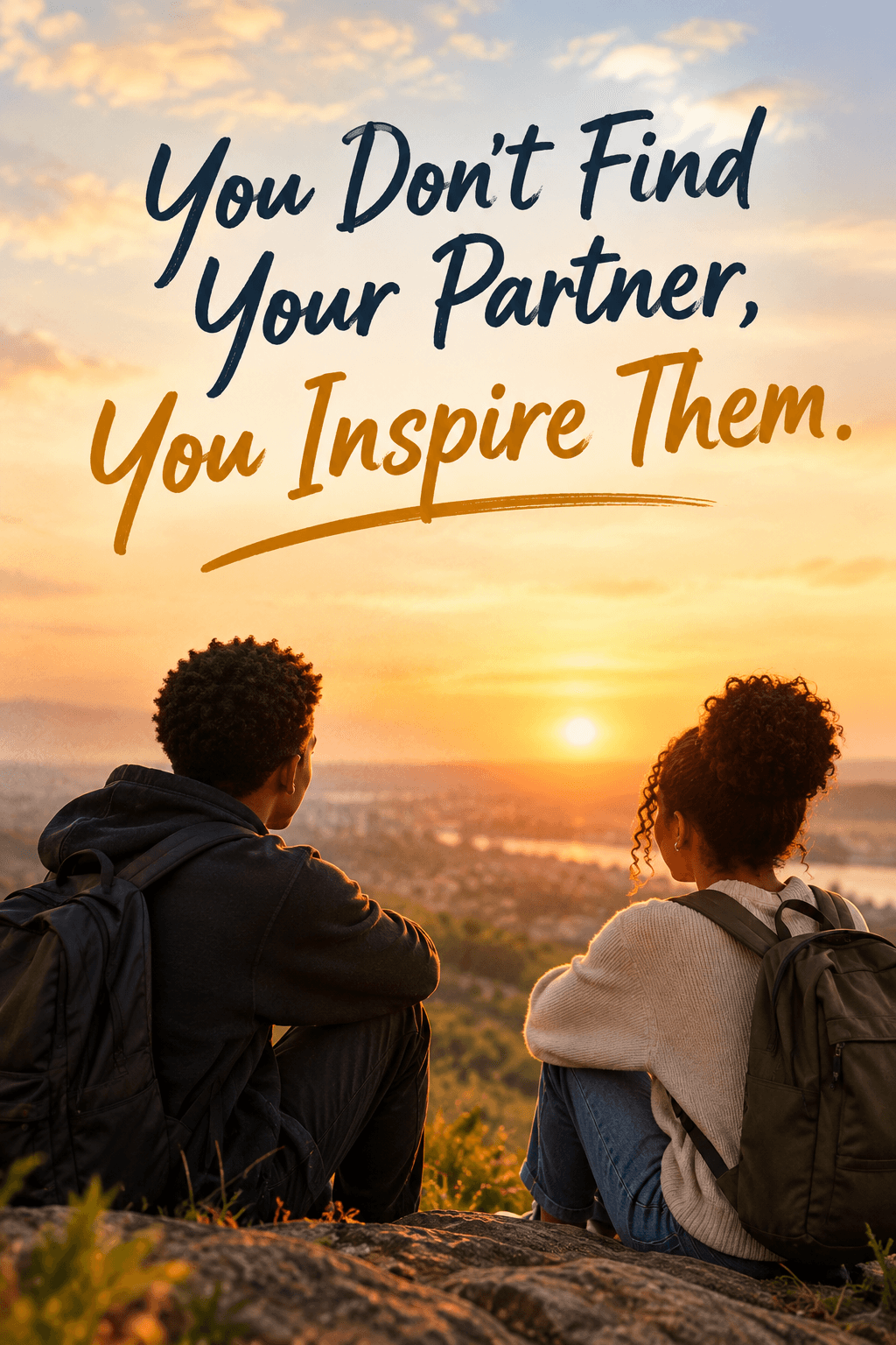 YOU DON'T FIND A PARTNER, YOU INSPIRE THEM