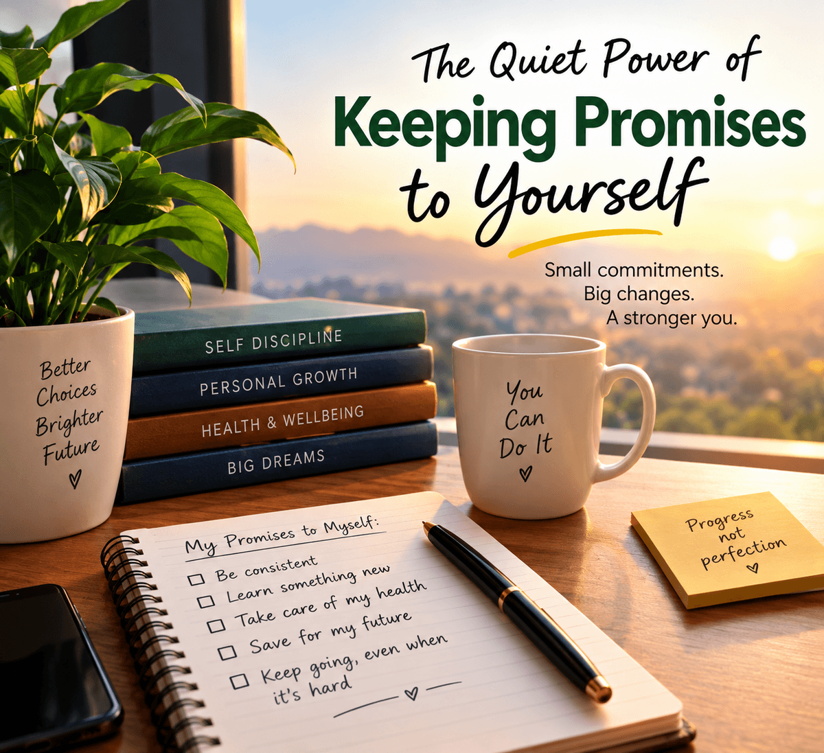 The Quiet Power of Keeping Promises to Yourself