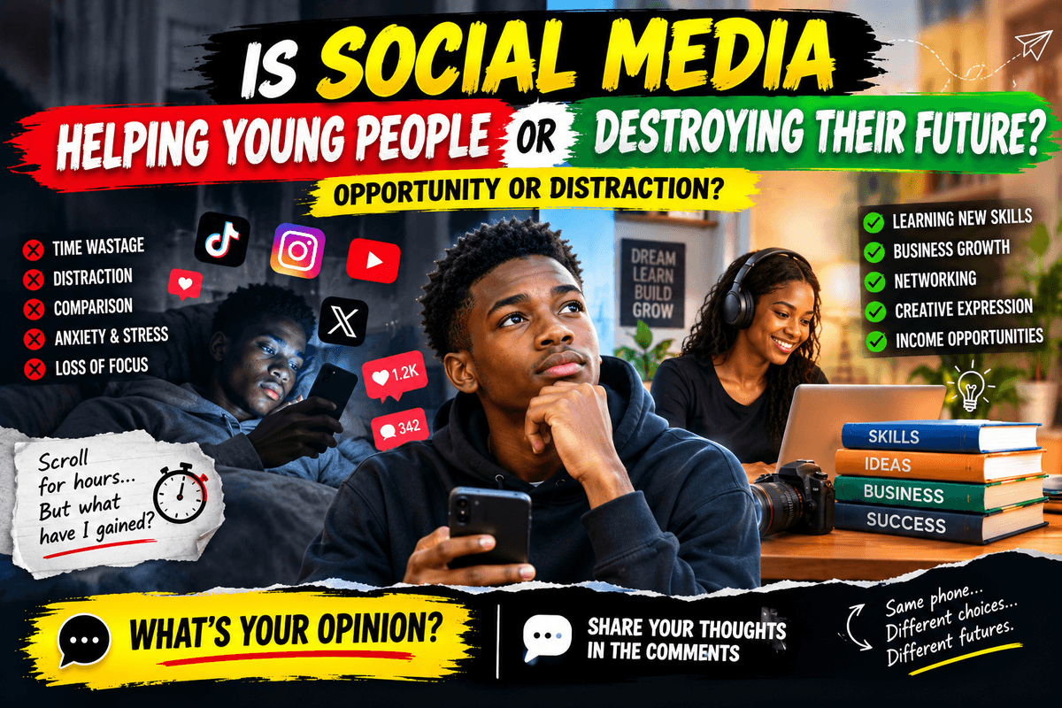 Is Social Media Helping Young People Succeed or Destroying Their Future?