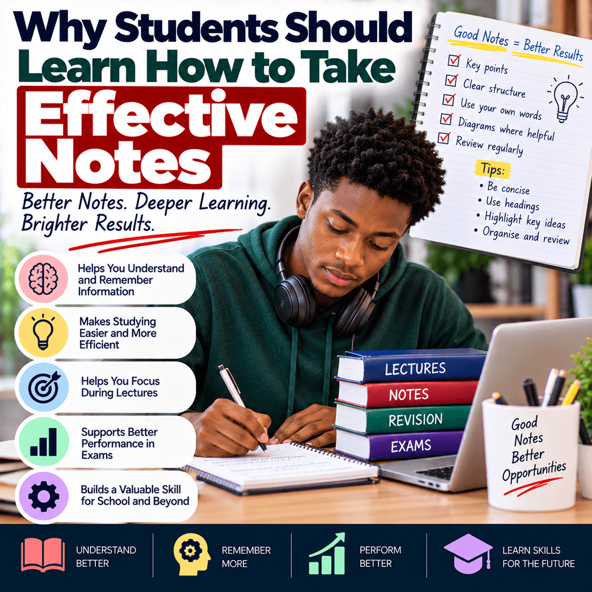 Why Students Should Learn How to Take Effective Notes