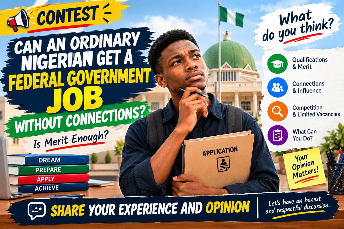Can an Ordinary Nigerian Get a Federal Government Job Without Connections?