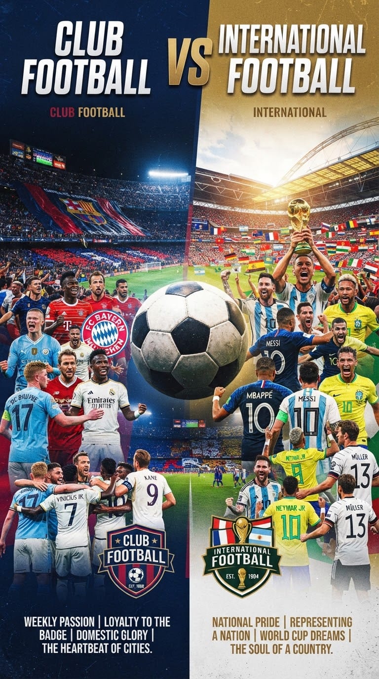 Club Vs International Football