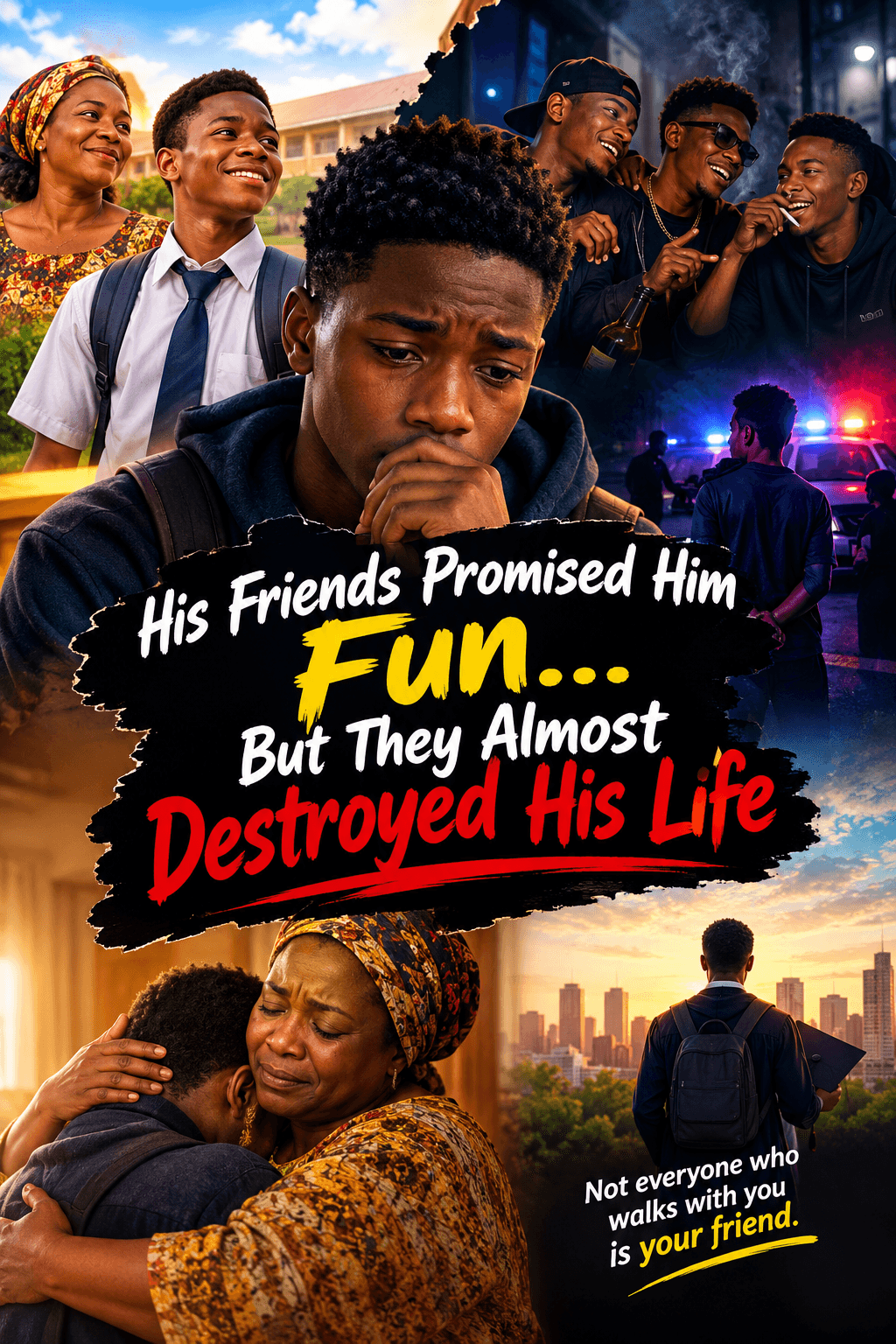 His friend promise him fun... But they almost destroyed his life