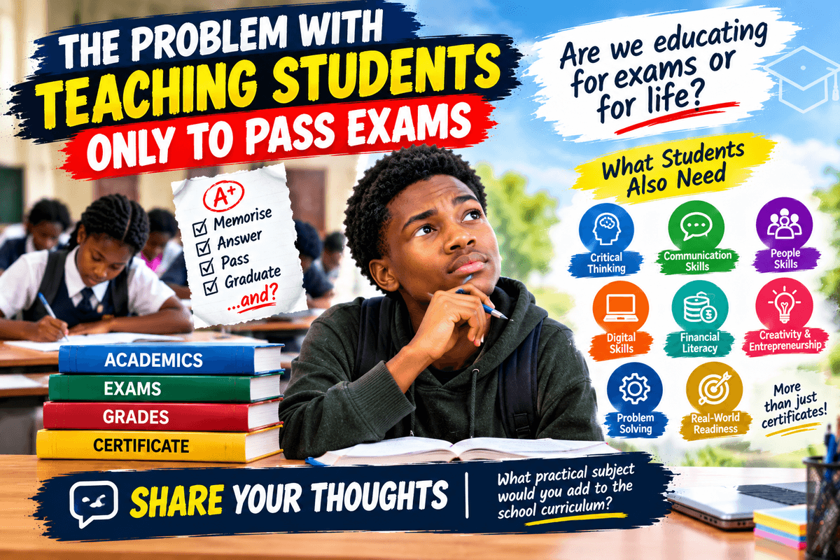 The Problem With Teaching Students Only to Pass Exams