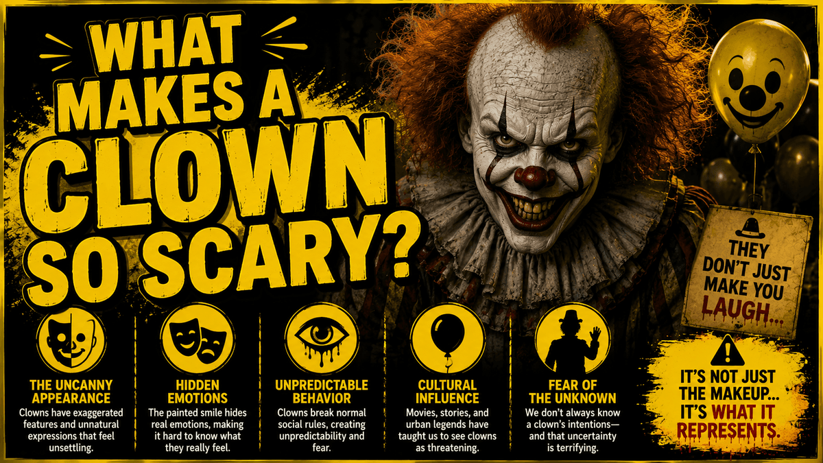 Why Makes A Clowns So Scary?