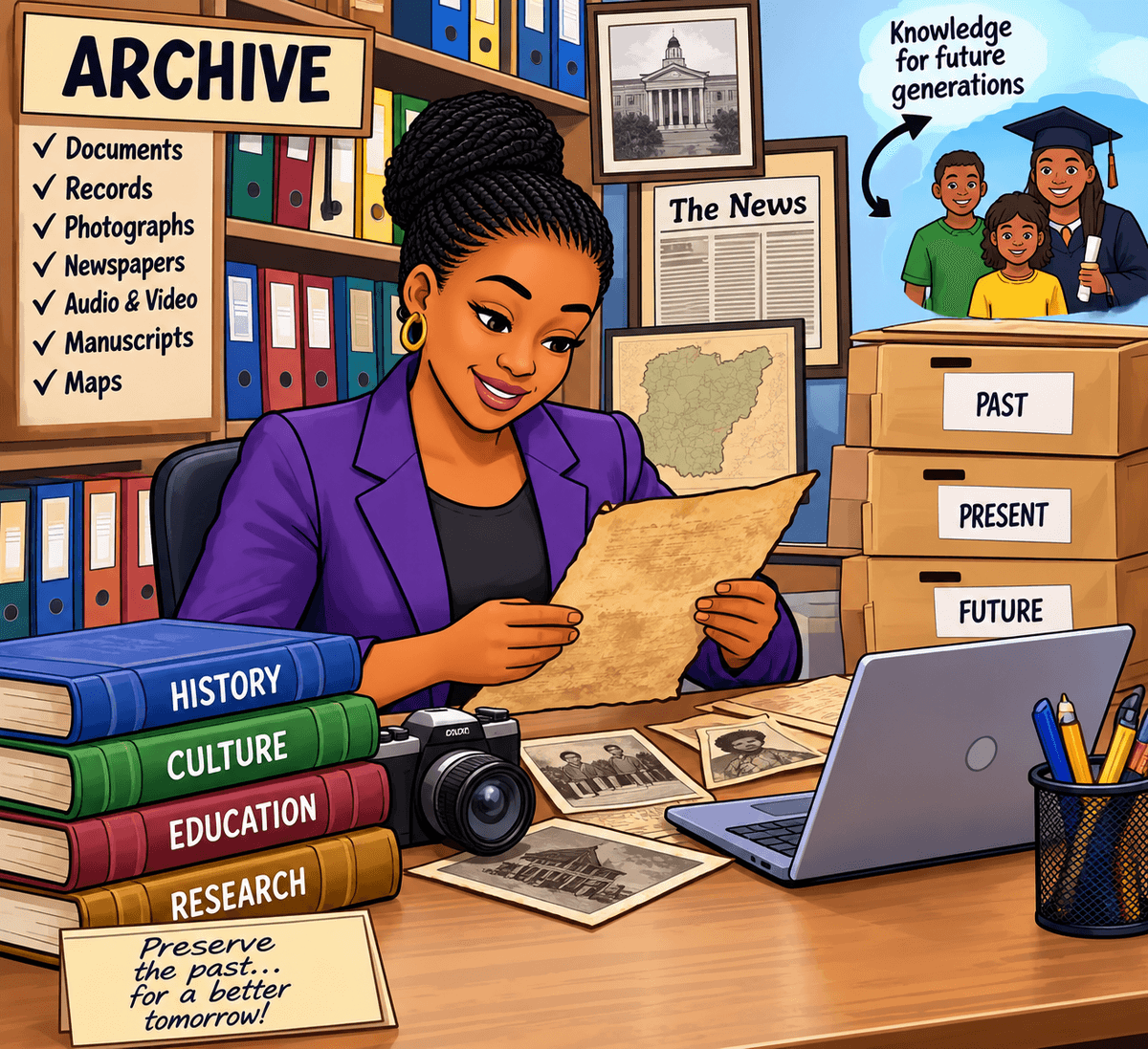 The Past Preserved for the Future: A Museum