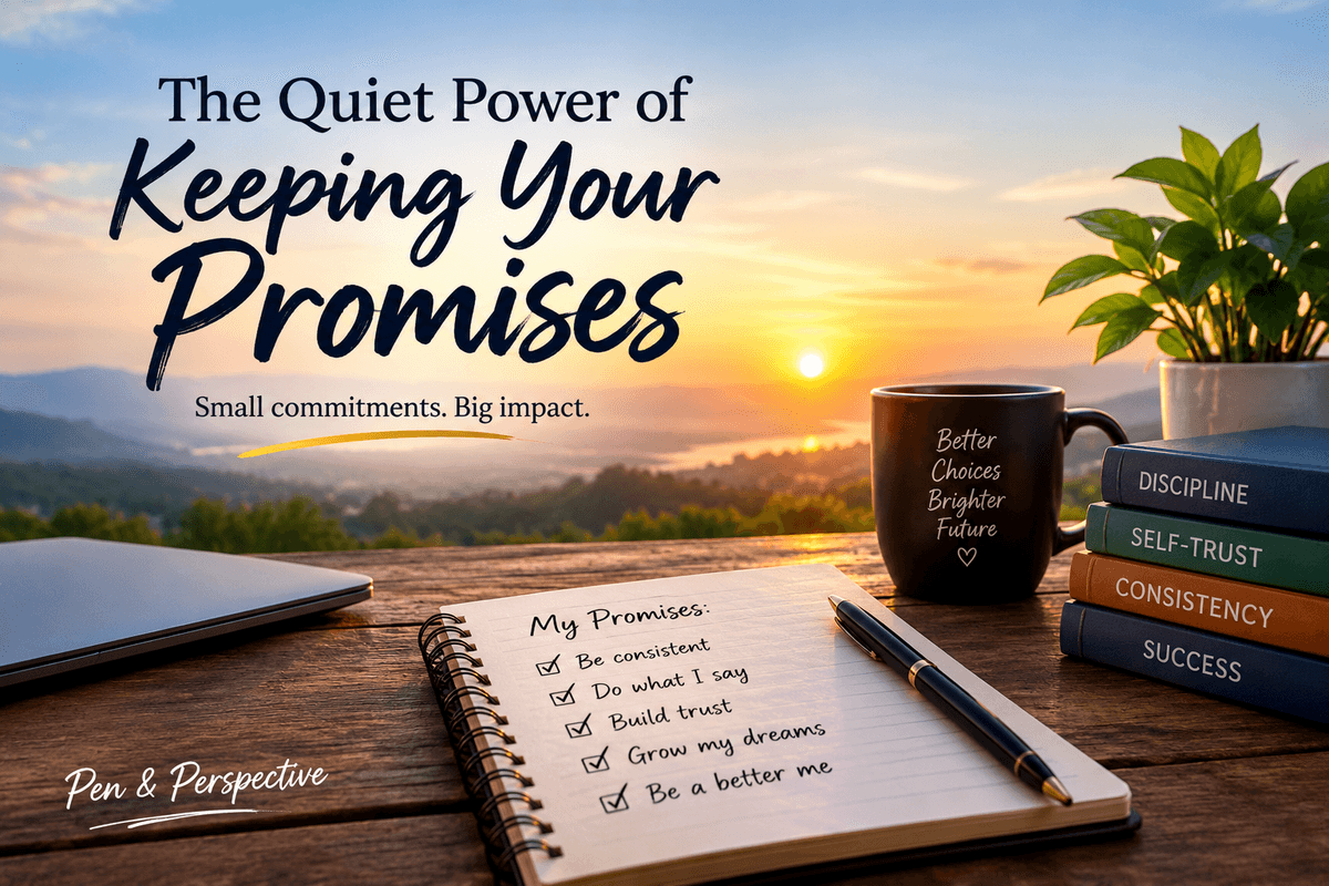 The Quiet Power of Keeping Your Promises