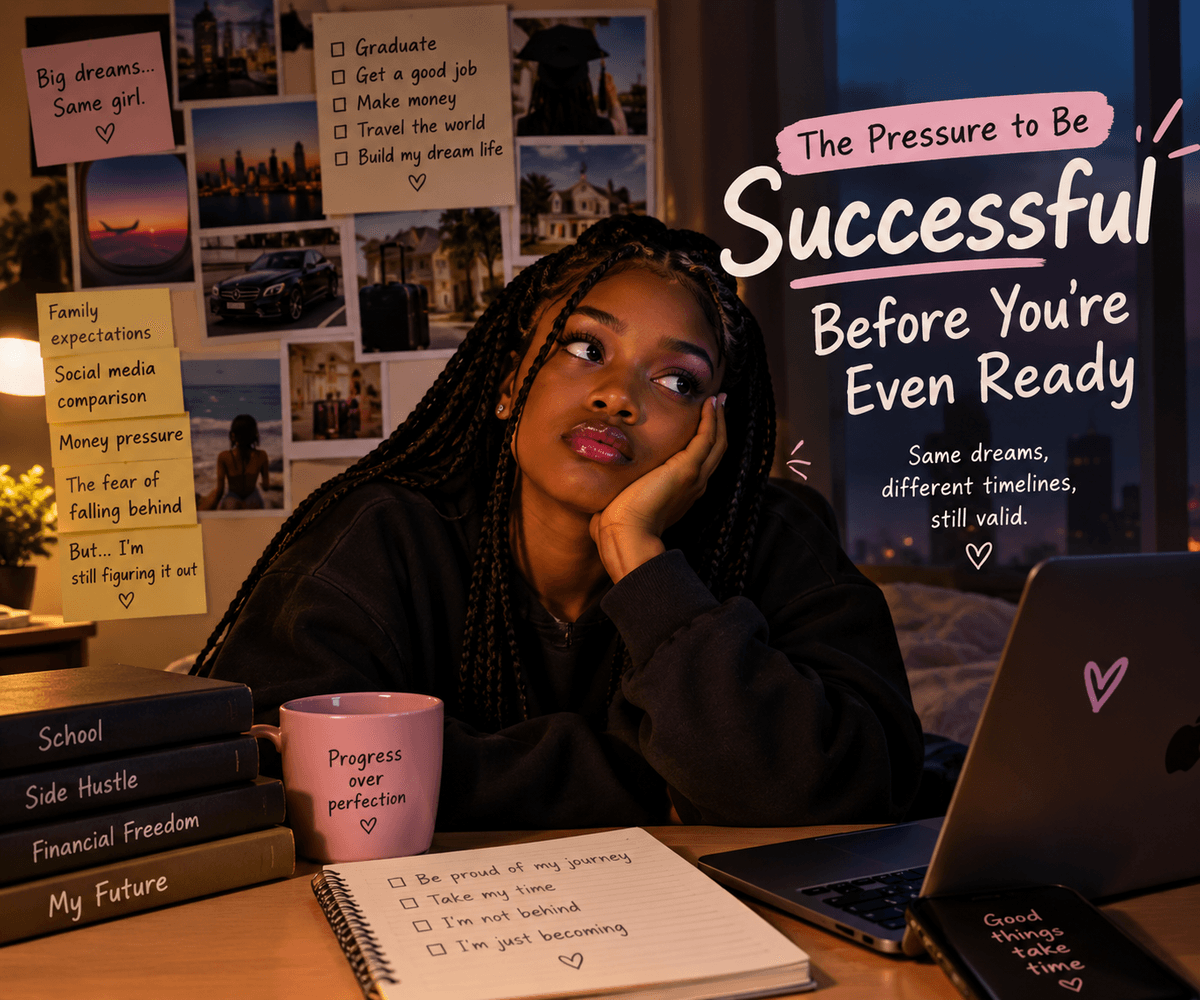 The Pressure to Be Successful Before You’re Even Ready