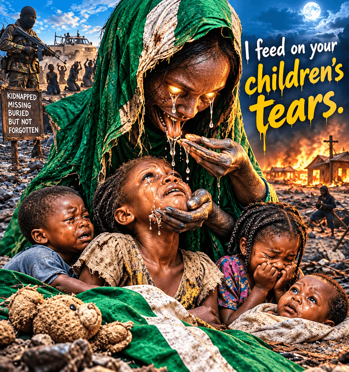 I Feed on Your Children’s Tears