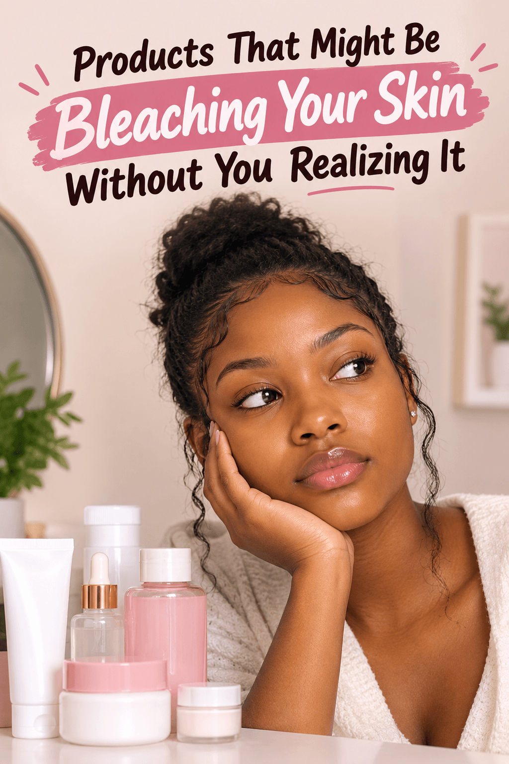 Products That Might Be Bleaching Your Skin Without You Realizing It