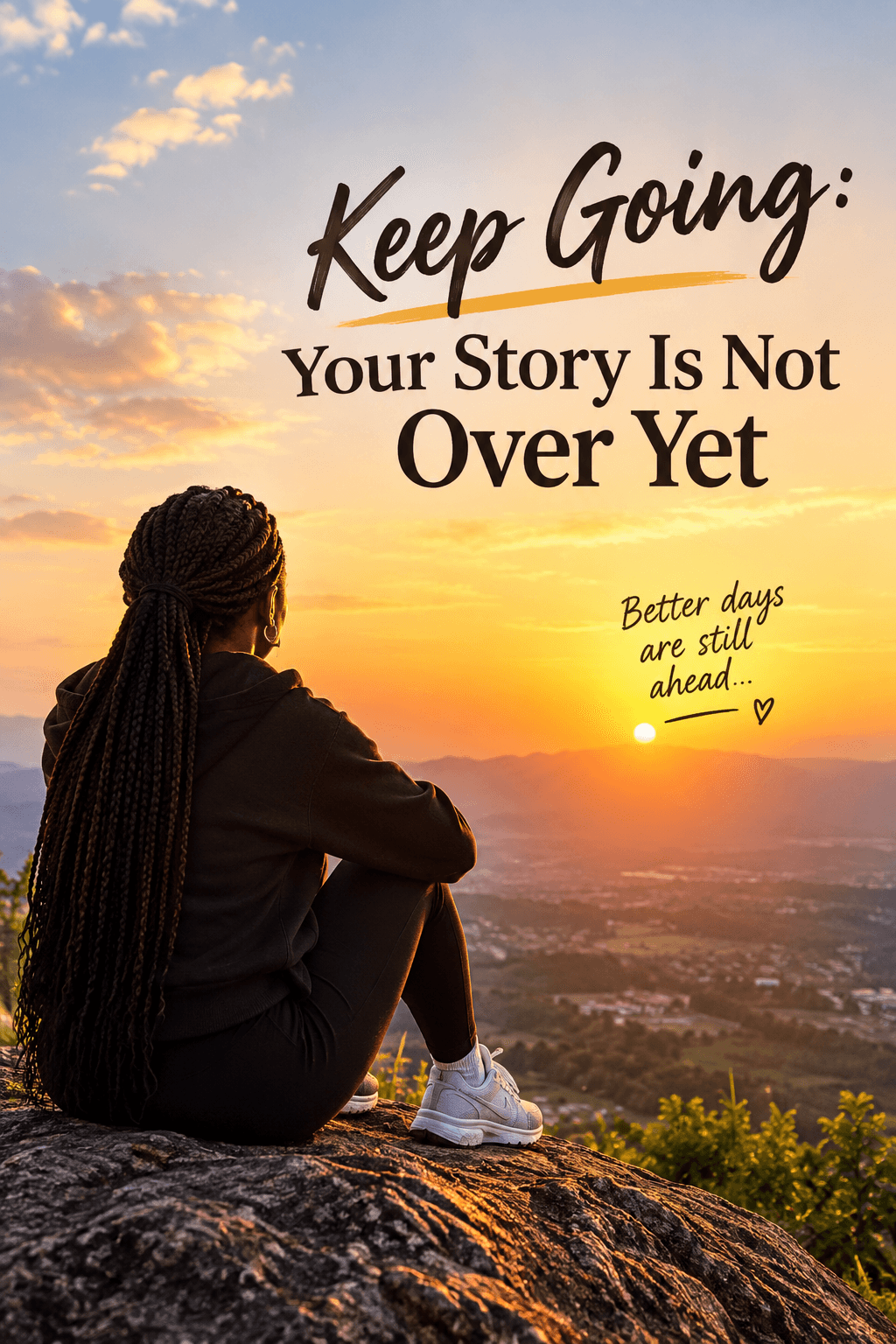 Keep going: your story is not over yet
