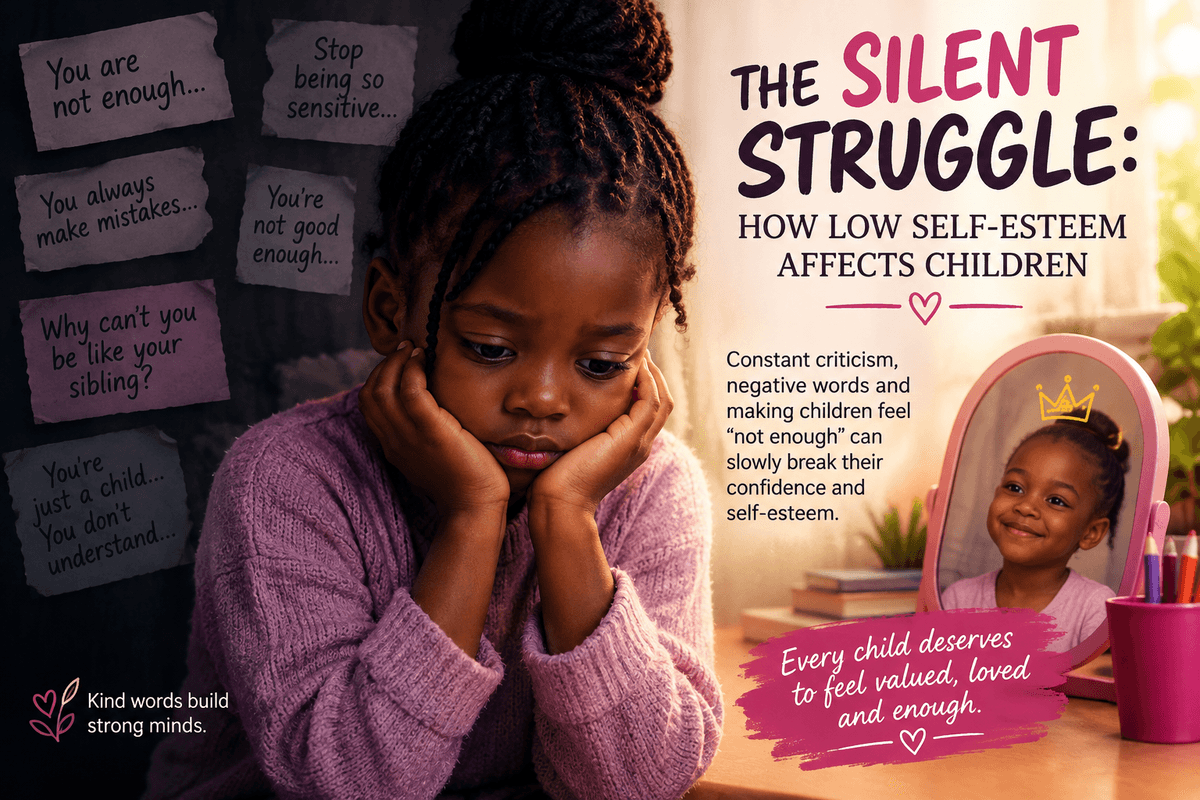 THE SILENT STRUGGLE: HOW LOW SELF-ESTEEM AFFECTS CHILDREN