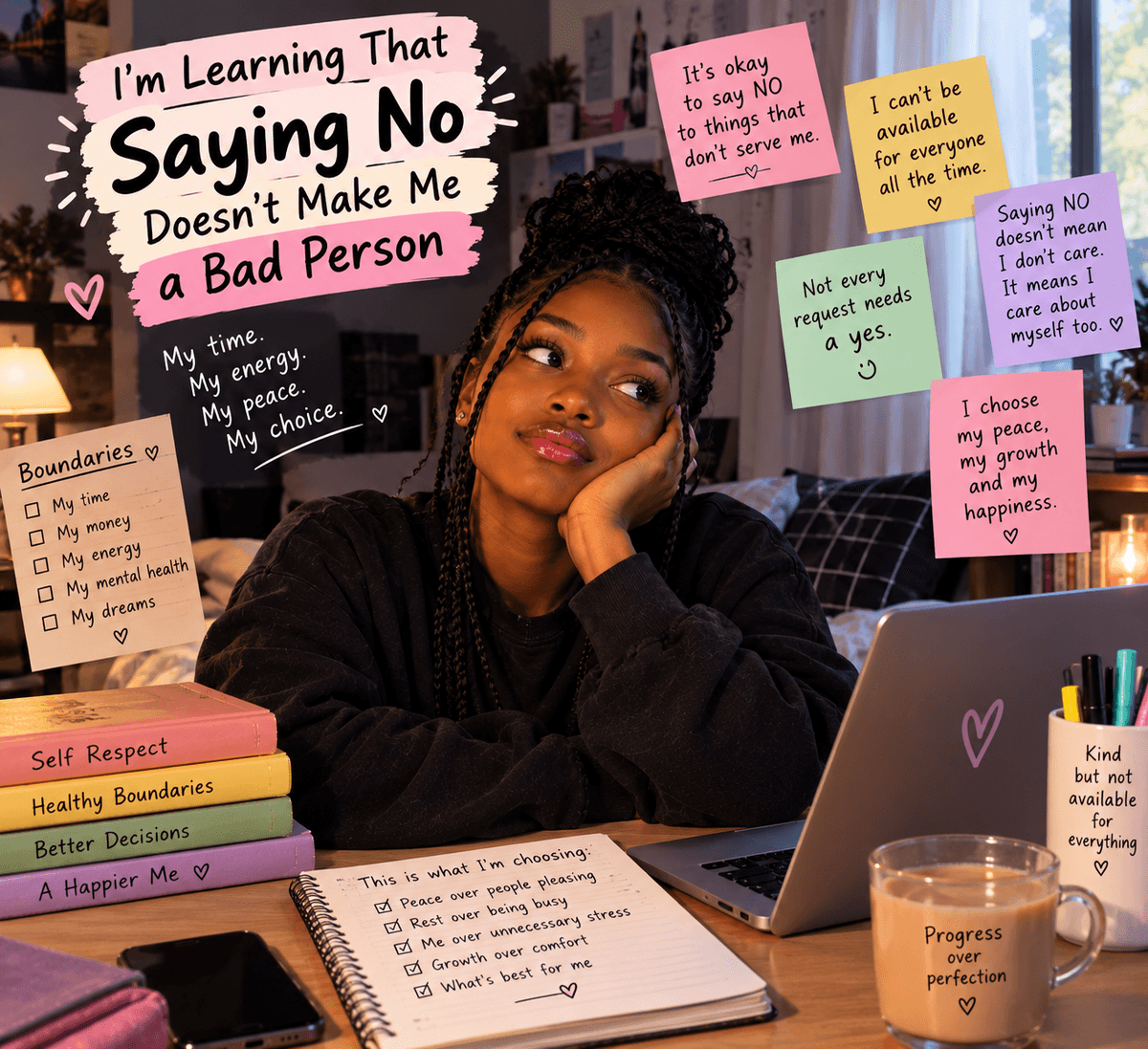 I’m Learning That Saying No Doesn’t Make Me a Bad Person
