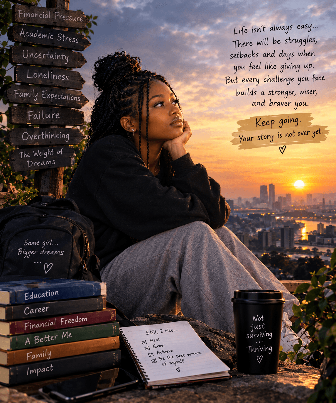 The Weight of Life: A Journey Through Struggles and Hope