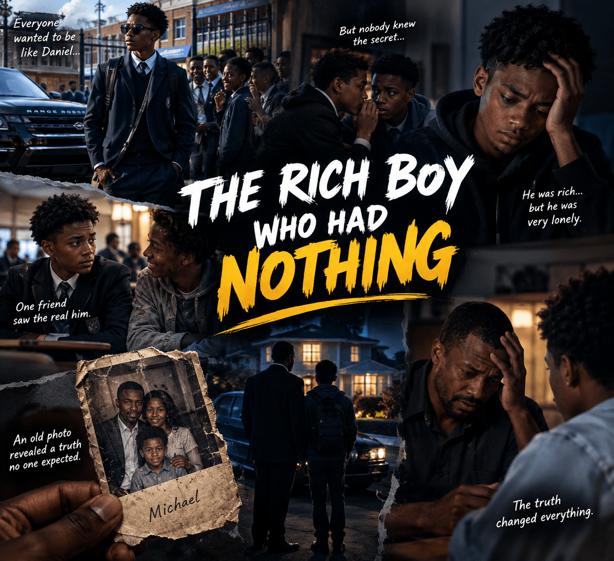 THE RICH BOY WHO HAD NOTHING