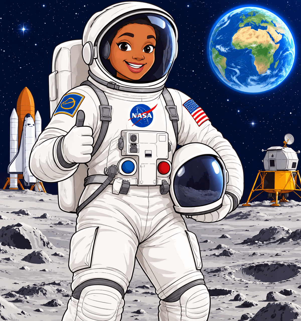 The Brave Space Explorers: Astronauts