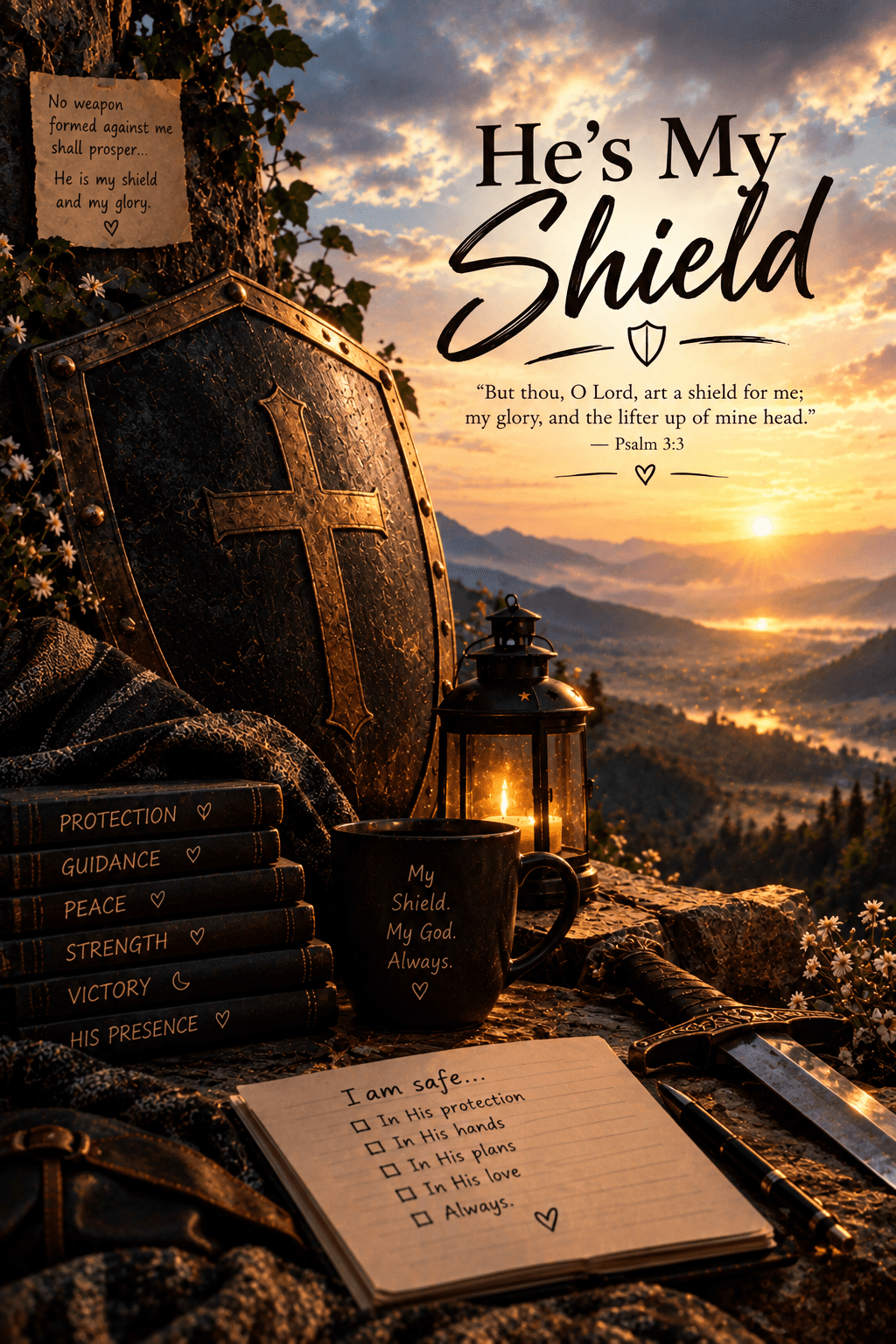 Jesus is my Shield(He'll never leave nor forsake me)