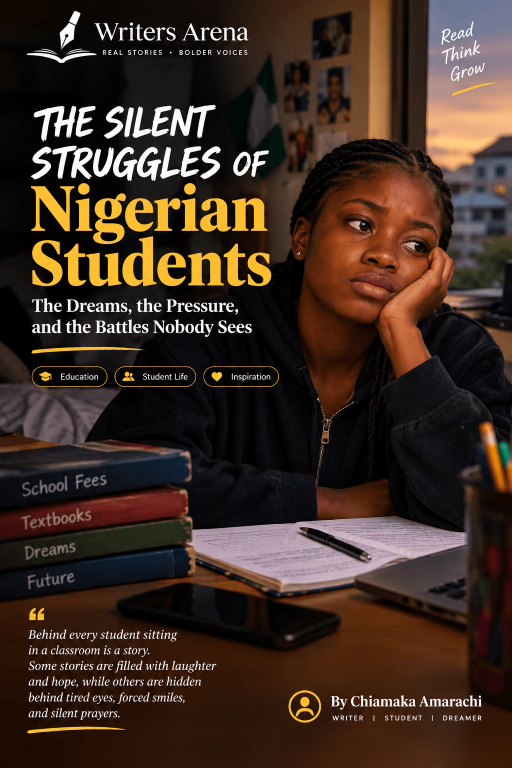 THE SILENT STRUGGLES OF NIGERIAN STUDENTS: DREAMS BEHIND CLOSED DOORS