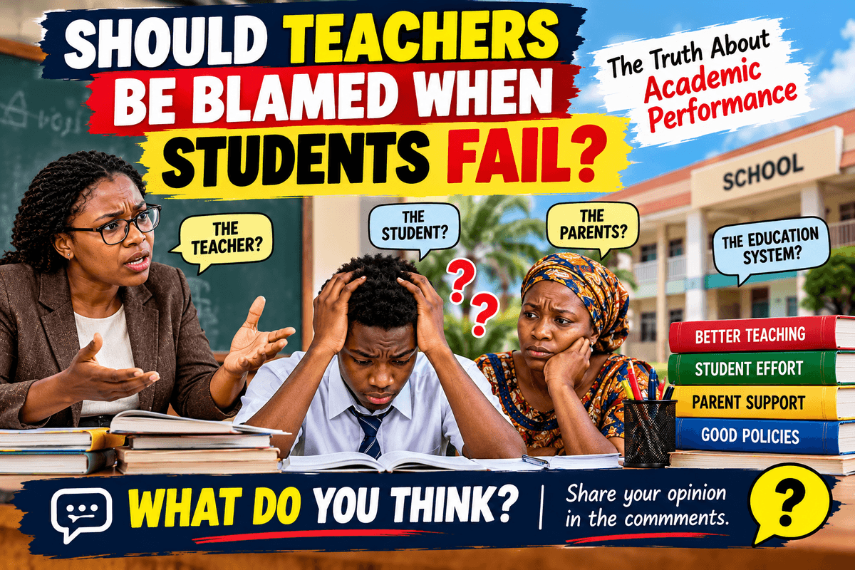 Should Teachers Be Blamed When Students Fail? The Truth About Academic Performance