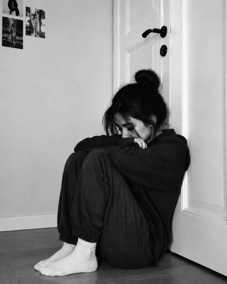 You left