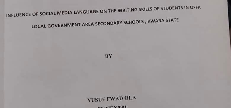 You Can Text Fluently and Still Struggle to Write: The Social Media Language Problem