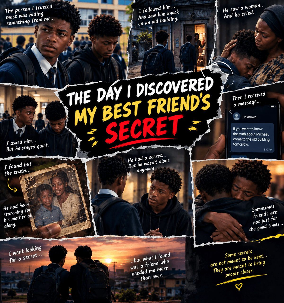 THE DAY I DISCOVERED MY BEST FRIEND'S SECRET